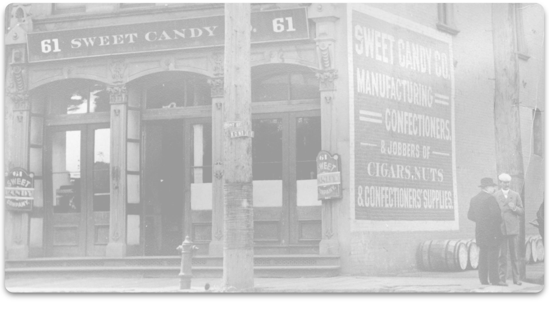 Sweet Candy Company Building in early 1900's