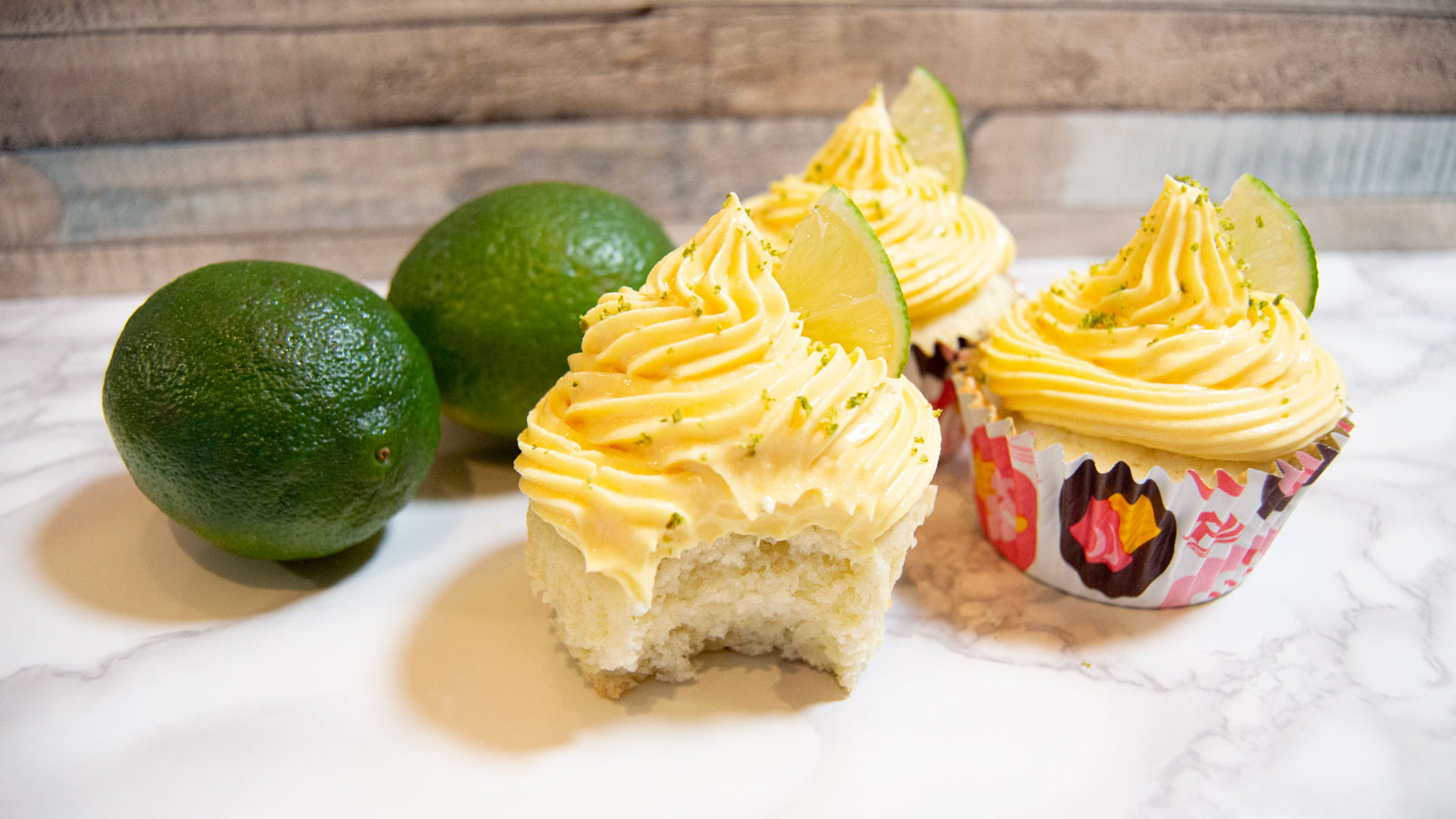 Mango Chili Lime Cupcakes