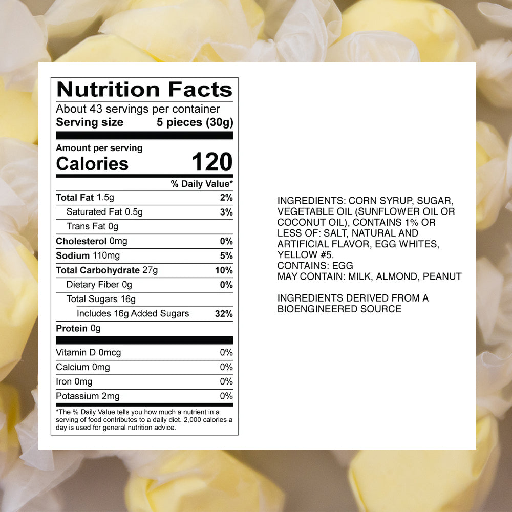 Buttered Popcorn Taffy