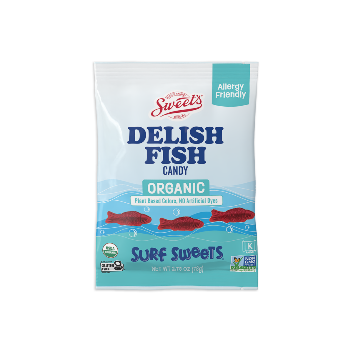 Organic Delish Fish Front Facing Image