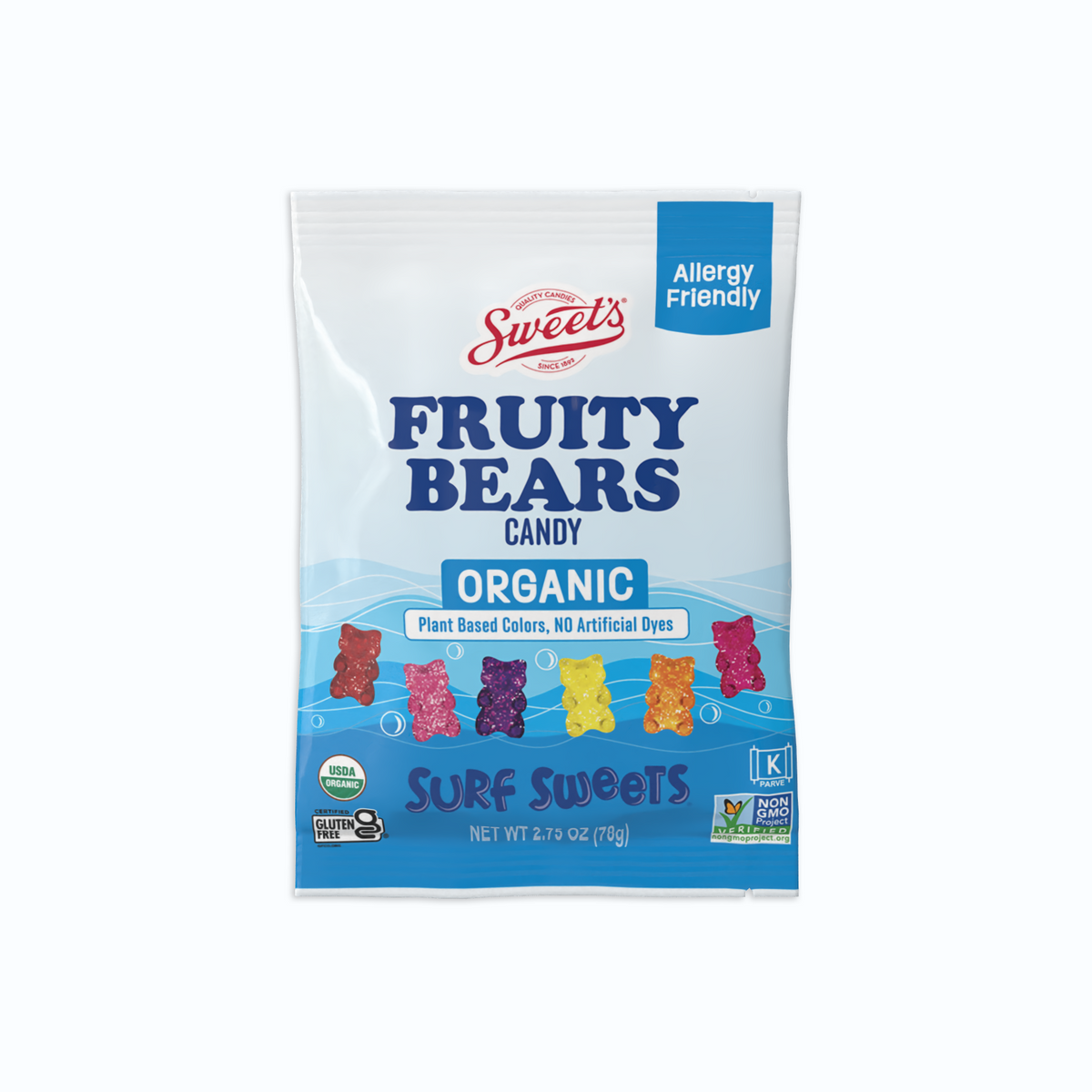 Surf Sweets Fruity Bears Front Facing Image