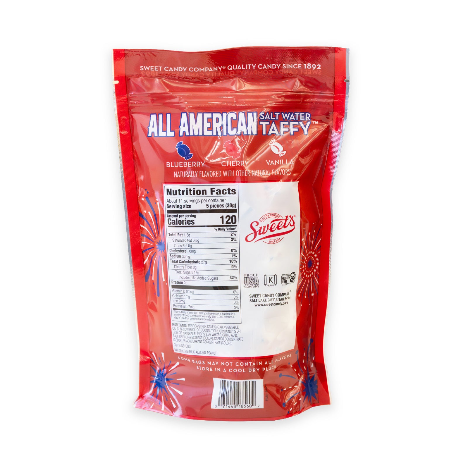 Non-GMO All American Taffy 12oz