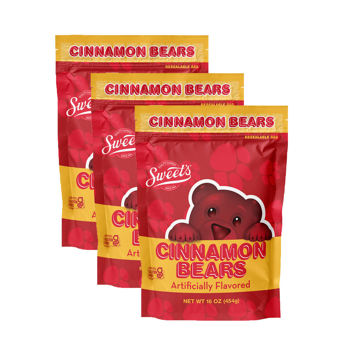 Cinnamon Bears, 3 Pack
