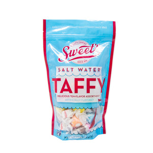Sweet's 12oz Assorted Salt Water Taffy - Front