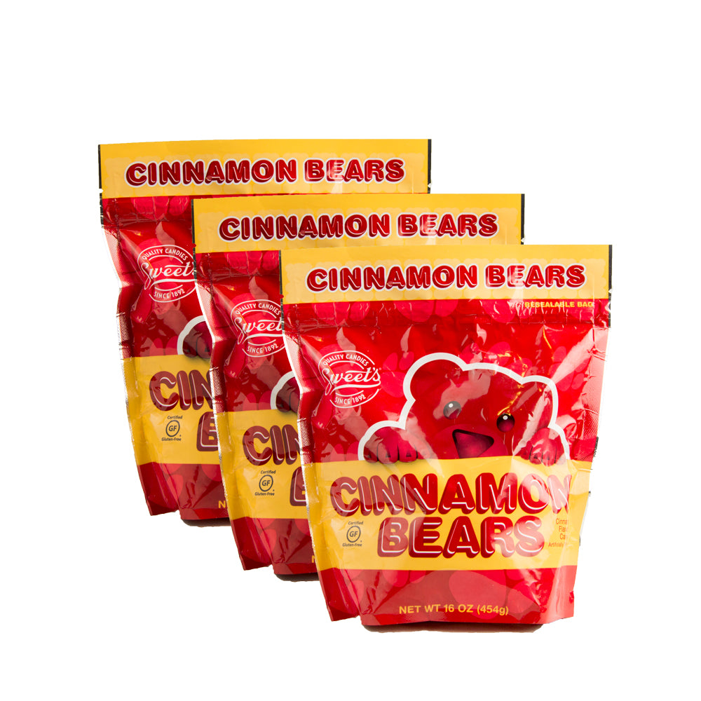 Buy Cinnamon Bears, 3 Pack On Sale - Sweet Candy - Sweet Candy Company