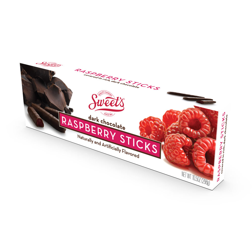 Buy Sweet's Dark Chocolate Raspberry Sticks - Sweet Candy Company