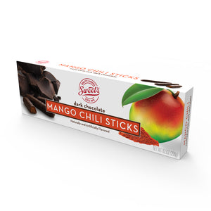 Dark Chocolate Mango Chili Sticks - Sweet Candy Company