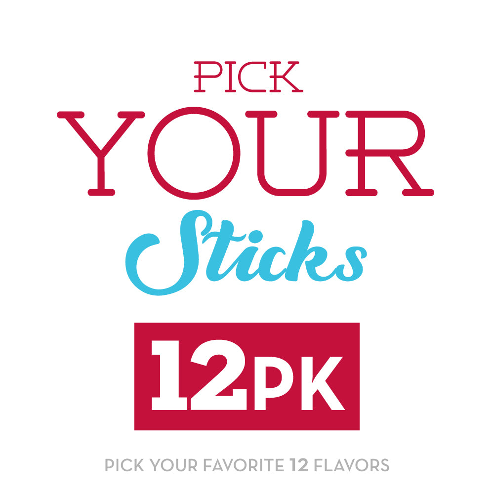 Pick Your Sticks 12PK - Chocolate Sticks by Sweet Candy Company