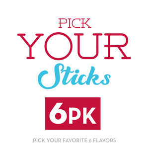 Pick Your Sticks 6PK - Chocolate Sticks by Sweet Candy Company