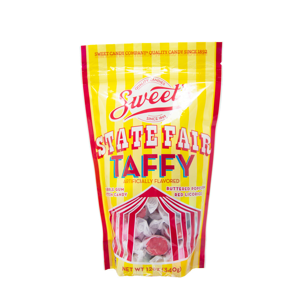 Sweet's 12oz State Fair Taffy - Front