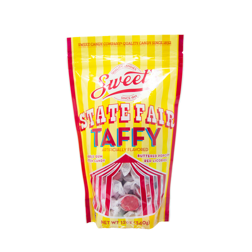Sweet's 12oz State Fair Taffy - Front